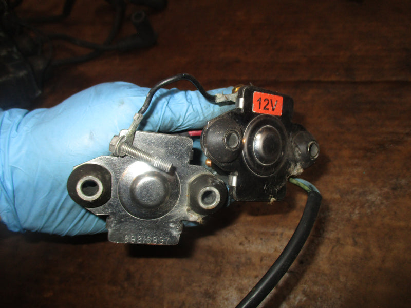 Mercury Mariner 100hp 2 stroke outboard tilt trim relay set (89818997)