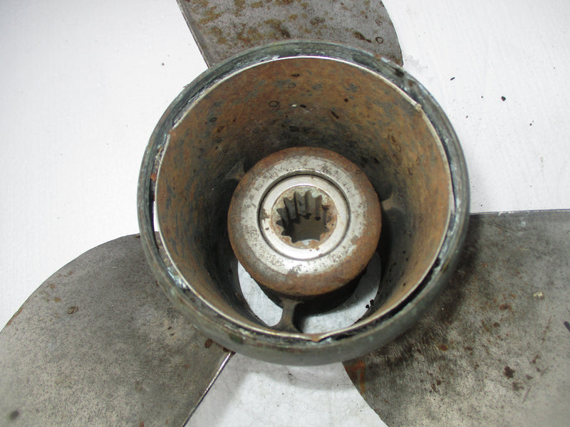 Johnson Evinrude 90-115hp outboard stainless propeller (13.75x15) (384144)