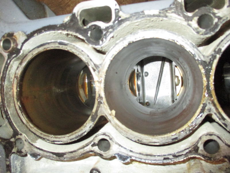 Yamaha 100hp 4 stroke outboard crankcase block