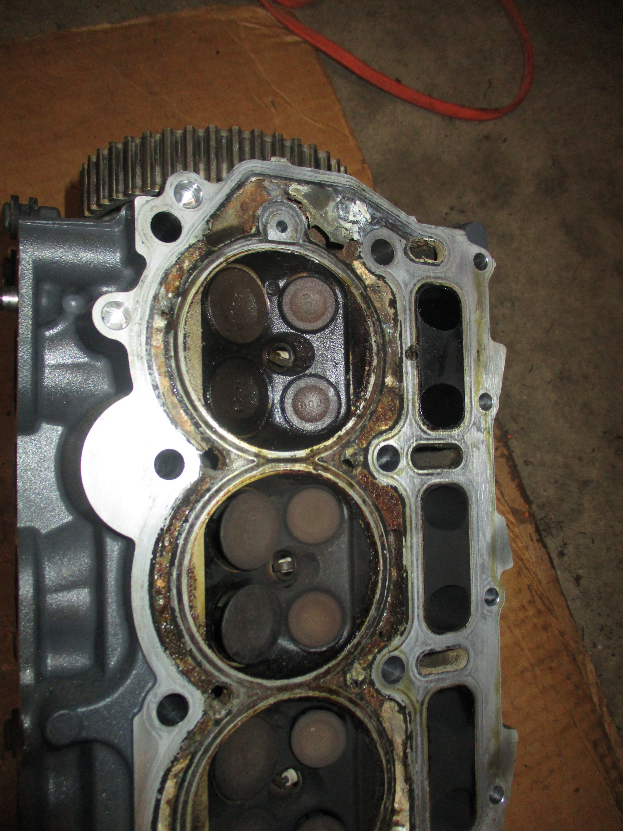 Yamaha 70hp 4 stroke outboard cylinder head 6CJ-00 | Strouds Marine