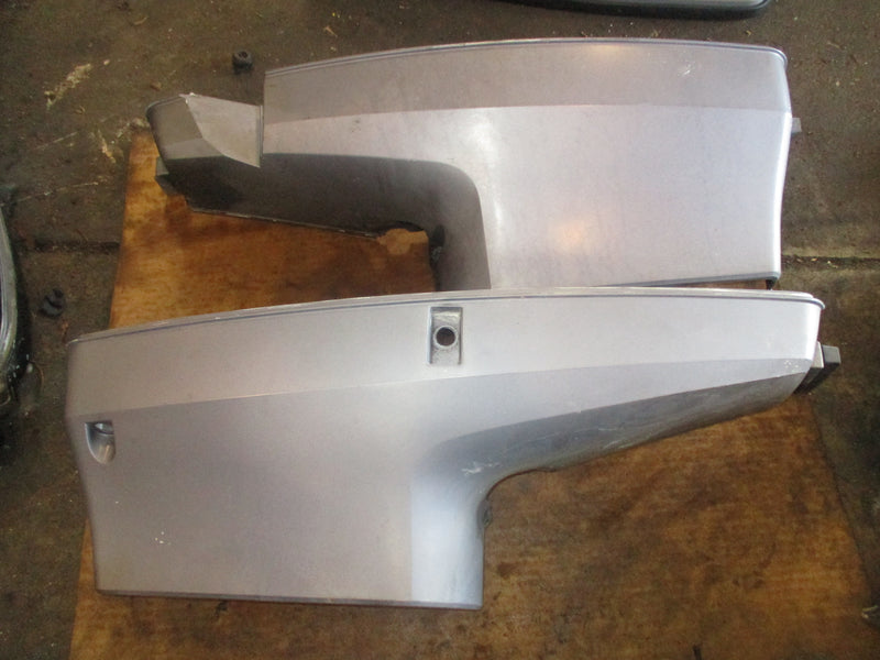 Johnson 40hp 2 stroke outboard side cover set (344374)(344373)