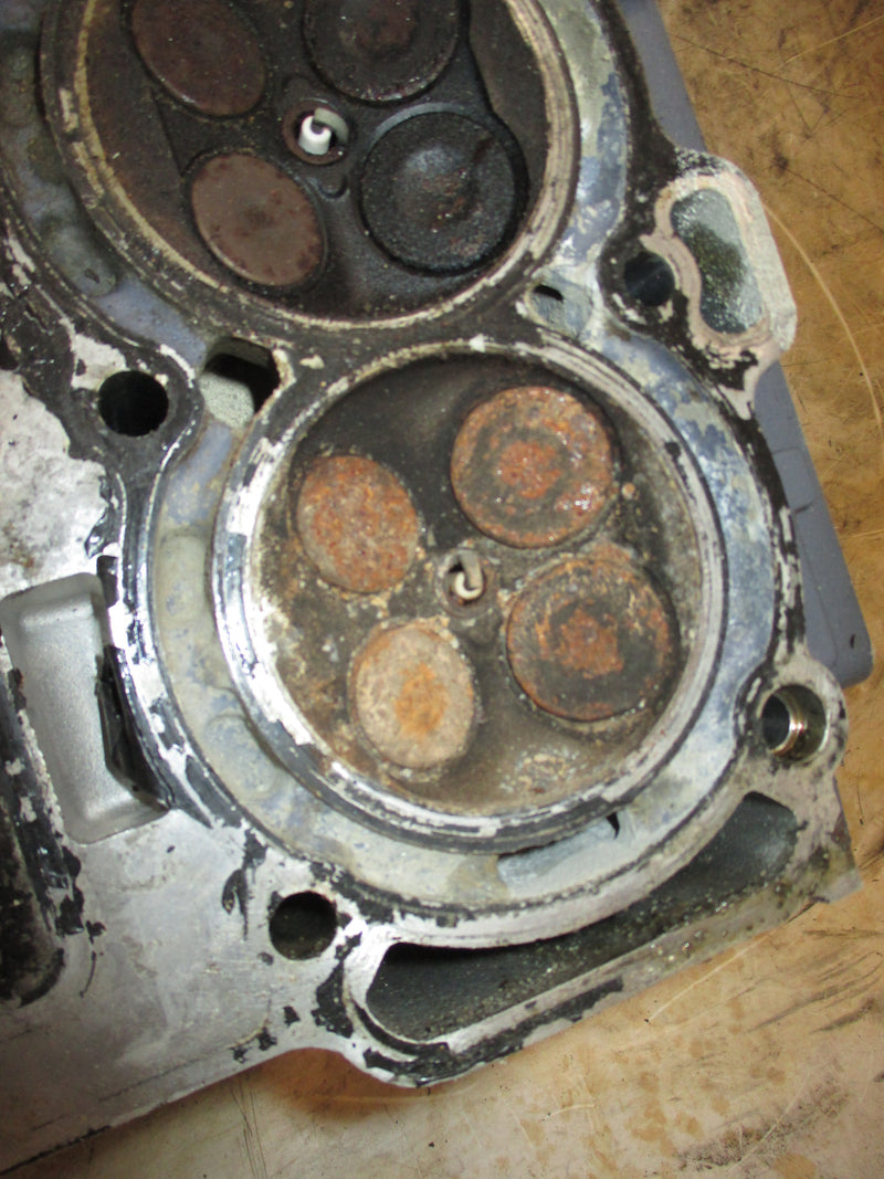 Yamaha 100hp 4 stroke outboard cylinder head #2 (67F-02) PARTS ONLY