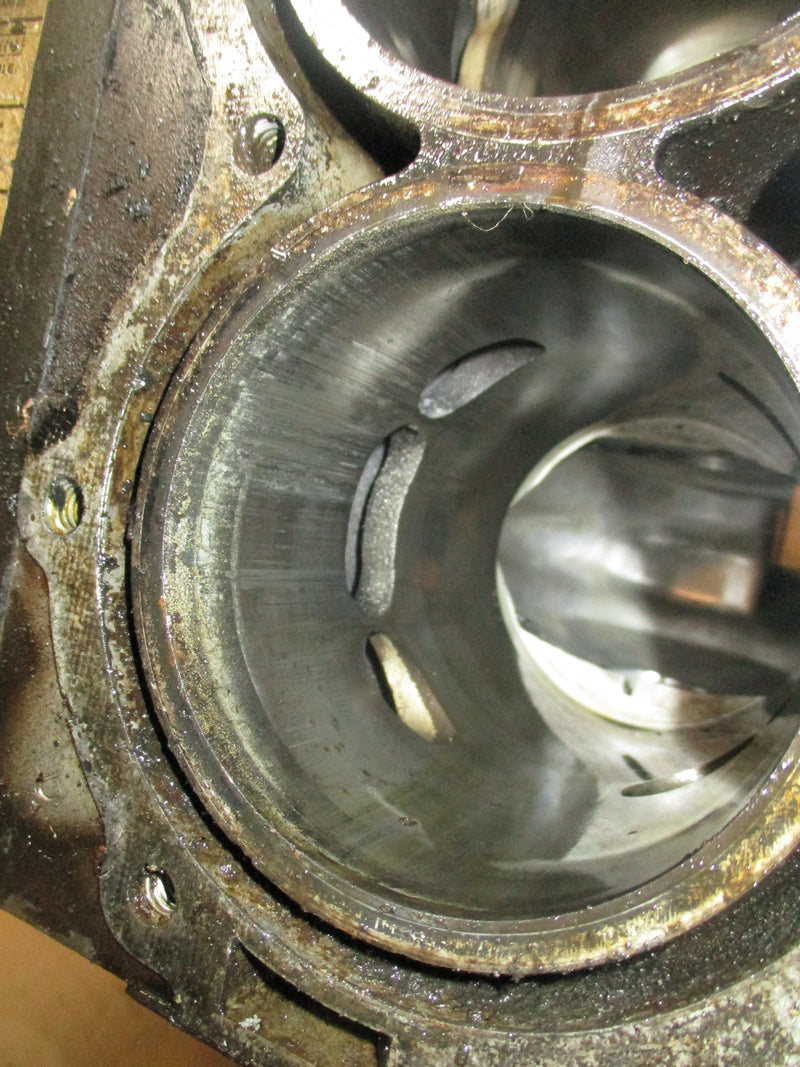 Force 50hp 2 stroke outboard crankcase block