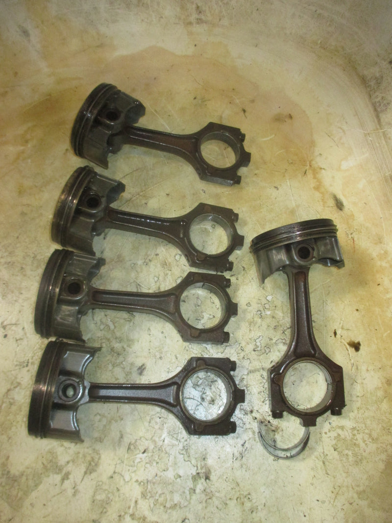 Yamaha 225hp 4 stroke Outboard Piston and rod set of 5 (69J-42771-00-8D)