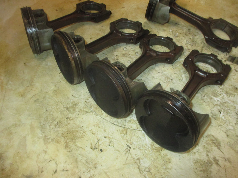 Yamaha 225hp 4 stroke Outboard Piston and rod set of 5 (69J-42771-00-8D)