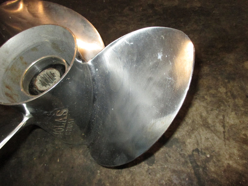 Johnson/Suzuki 140hp 4 stroke outboard SS propellor Solas (13 7/8x17)