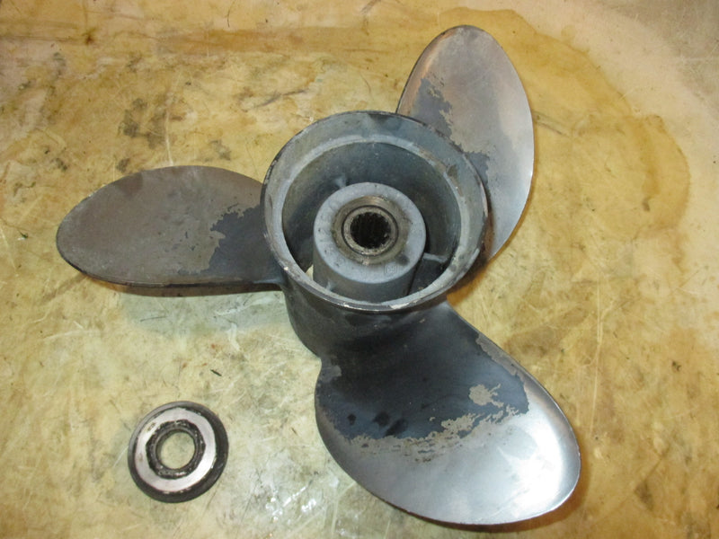 Johnson Evinrude outboard stainless steel propellor (391290) 15 x 17