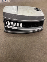Load image into Gallery viewer, Yamaha PRO50 50hp 2 stroke outboard top cowling
