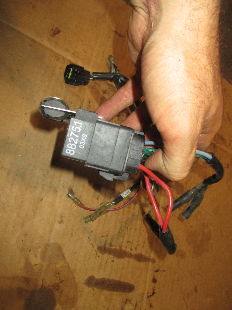 Mercury Optimax 225hp outboard trim relays and harness (815954)(882754)