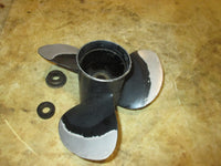 Load image into Gallery viewer, Johnson 15hp 2 stroke outboard aluminum propellor (9325x11)-(177247)
