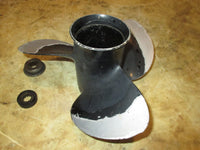 Load image into Gallery viewer, Johnson 15hp 2 stroke outboard aluminum propellor (9325x11)-(177247)
