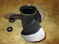 Load image into Gallery viewer, Johnson 15hp 2 stroke outboard aluminum propellor (9325x11)-(177247)
