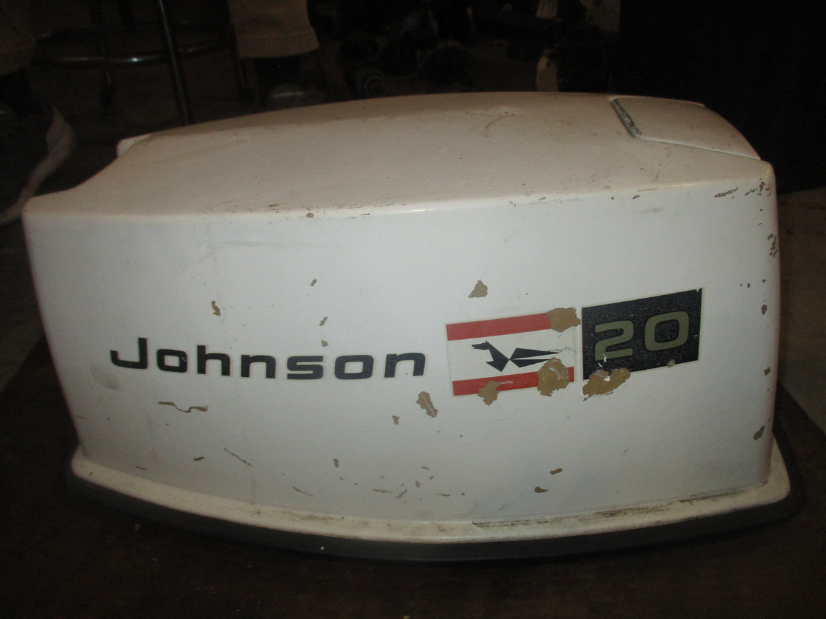 Johnson Seahorse 20hp 2 stroke outboard top cowling