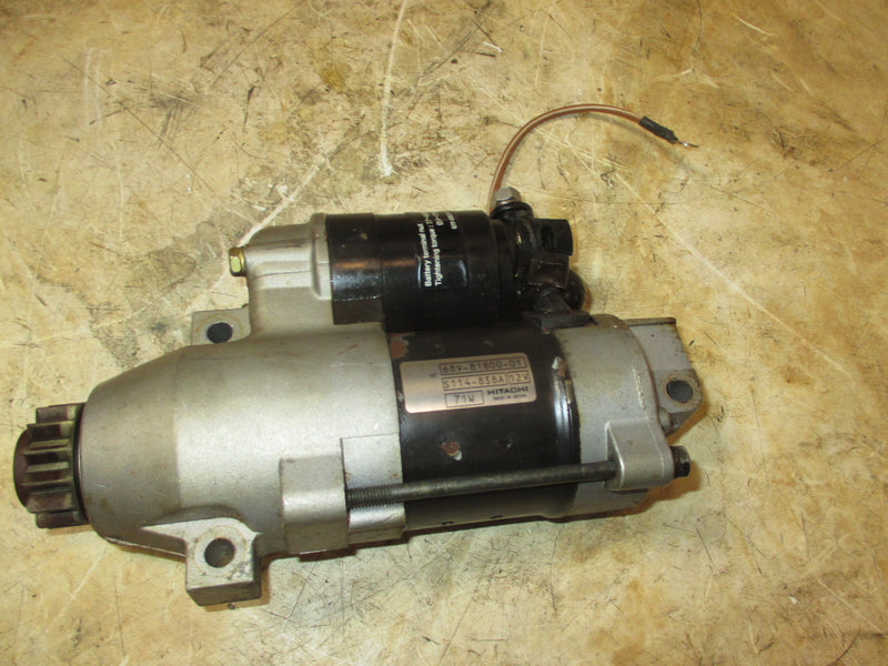 Yamaha 115hp 4 stroke outboard starter (68V-81800-01-00)