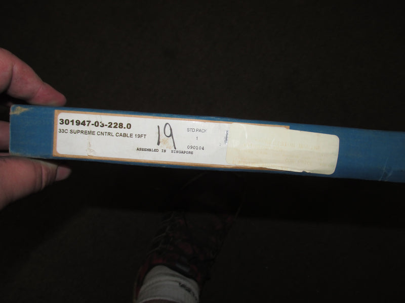 Yamaha/Suzuki outboard 19FT Teleflex throttle/shift cables (301947-03-228.0)