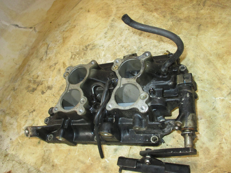 Evinrude 88hp 2 stroke outboard intake manifold and reeds (331833) (186549)