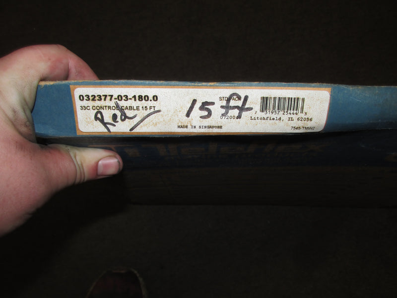 Yamaha/Suzuki outboard 15FT Teleflex throttle/shift cables (032377-03-180.0)