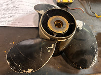 Load image into Gallery viewer, Mercury 90hp 2 Stroke outboard aluminum propeller
