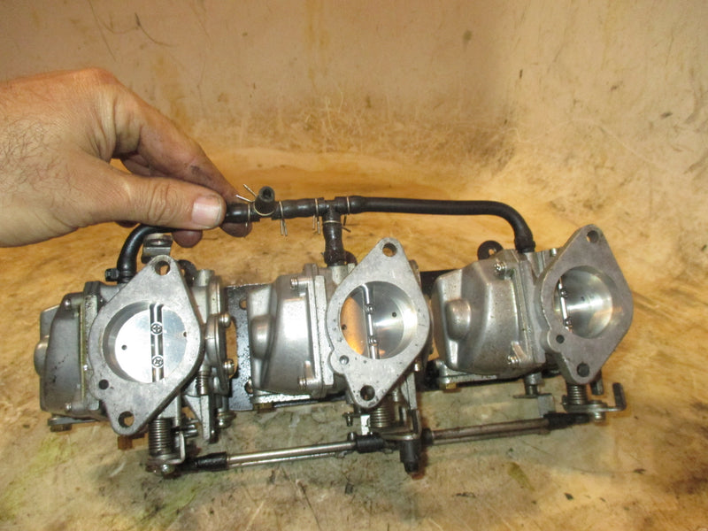 Yamaha 90hp 2 stroke outboard carburetor set (6H1-14)