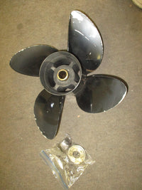 Load image into Gallery viewer, Evinrude 200hp 2 stroke 4 blade aluminum propeller 21501530 (15x15)
