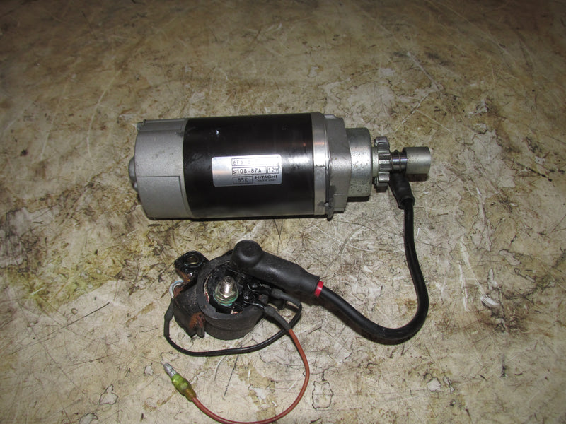 Yamaha 50hp 2 Stroke Outboard Starter and Relay (6F5-81800-04-00)