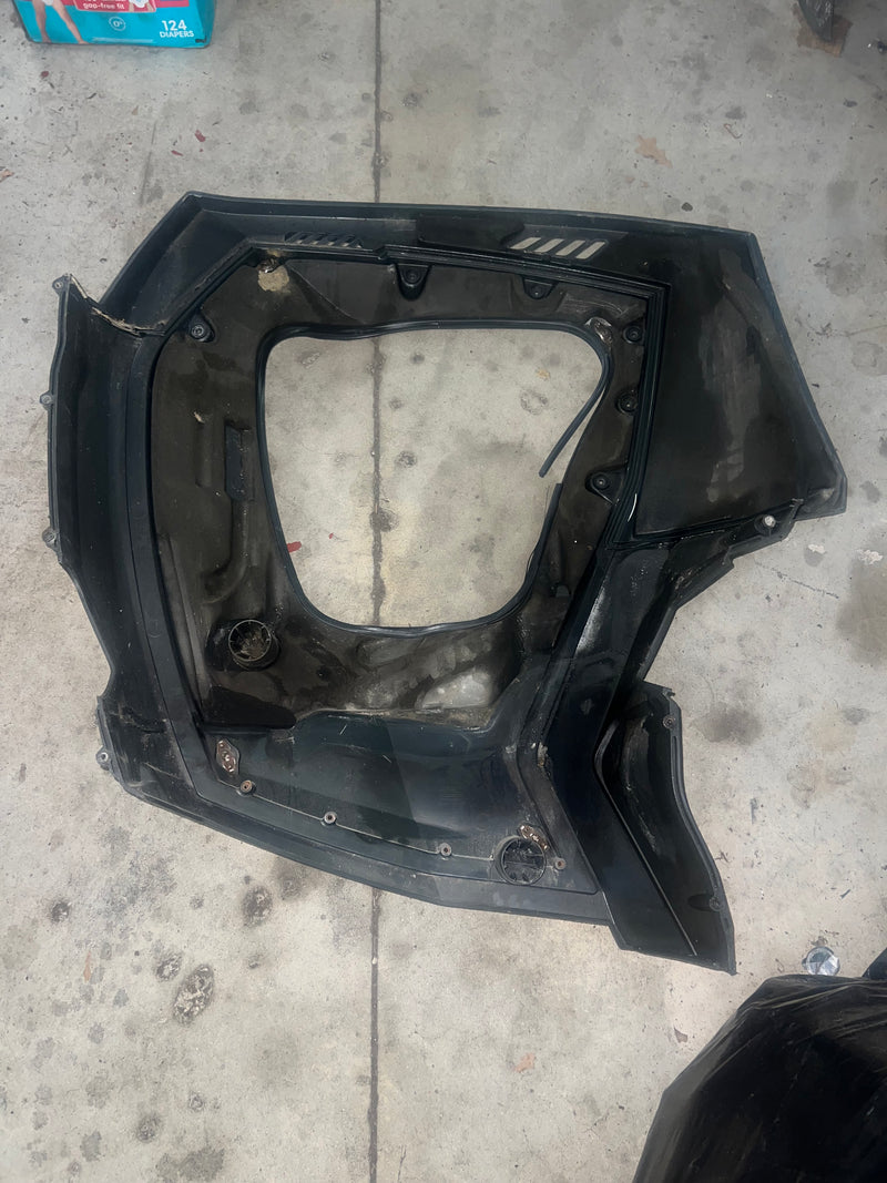 Evinrude ETEC G2 250hp outboard port cowling frame