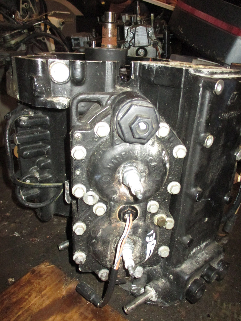 Johnson 90hp 2 stroke outboard crankcase powerhead