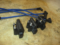 Load image into Gallery viewer, Evinrude 88hp 2 stroke outboard aftermarket ignition coil wire set of 3 (582508)
