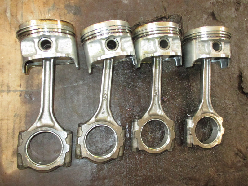Honda BF90A 90hp 4 stroke outboard piston and rod set (ZW1)