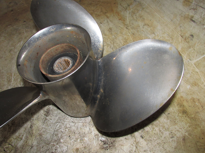 Suzuki DF60-70hp  Outboard Stainless Propeller 13 Spline 13 1/4 X16