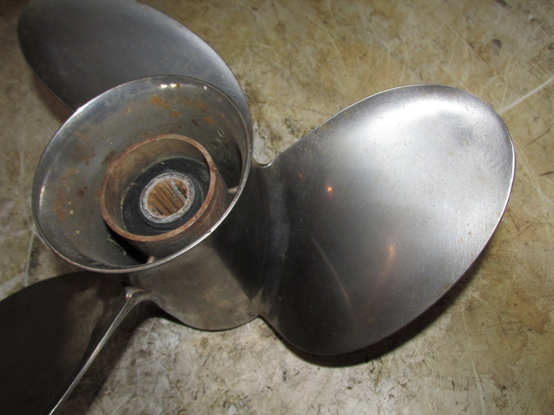 Suzuki DF60-70hp  Outboard Stainless Propeller 13 Spline 13 1/4 X16