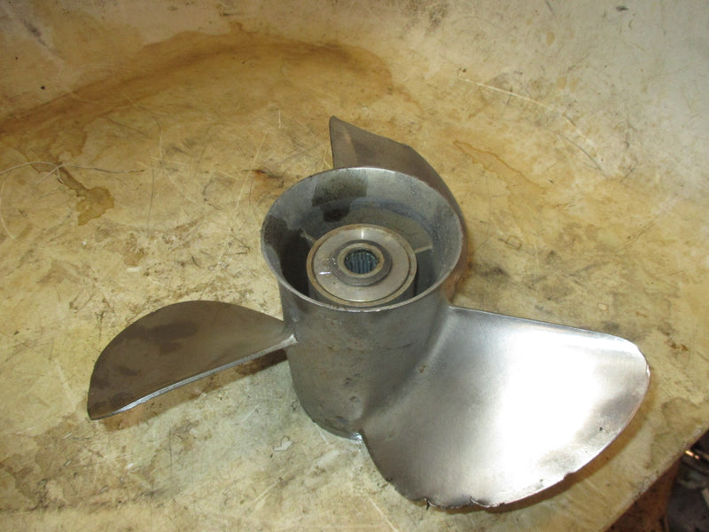 Yamaha 130hp 2 Stroke outboard Stainless Steel Propellor