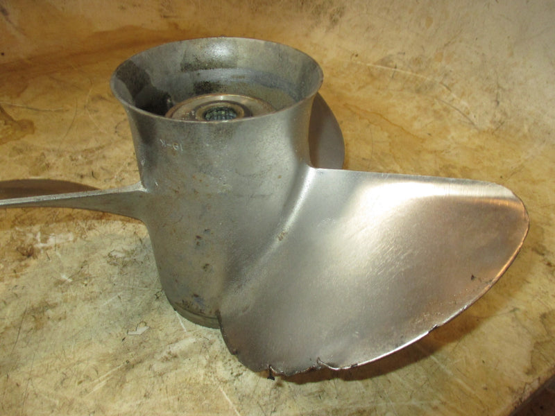 Yamaha 130hp 2 Stroke outboard Stainless Steel Propellor