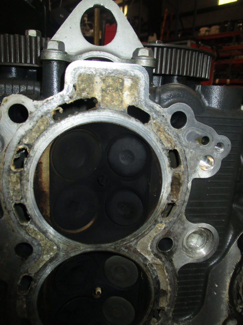 Yamaha 115hp 4 stroke outboard cylinder head