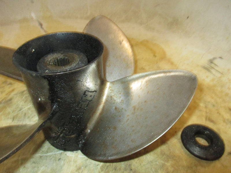 Evinrude 135hp Ficht 2 stroke outboard offshore stainless steel propellor