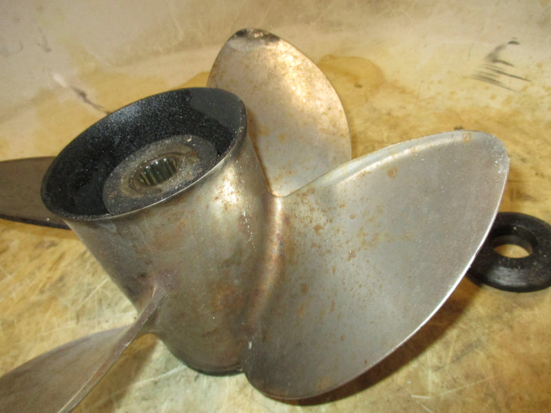 Evinrude 135hp Ficht 2 stroke outboard offshore stainless steel propellor