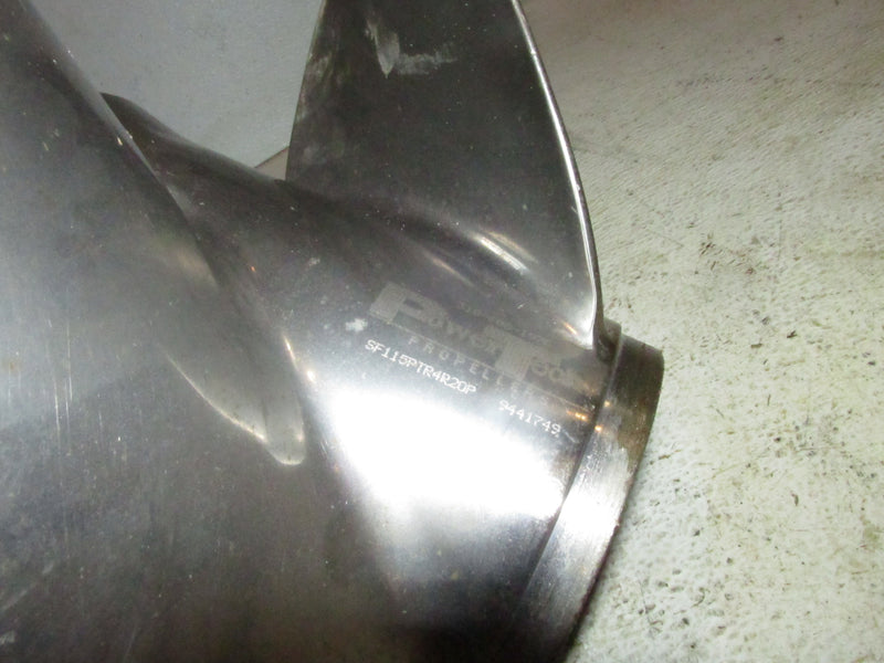 Suzuki DF115 115hp Outboard 4 Blade Powertech Propeller (SF115PTR4R20P)