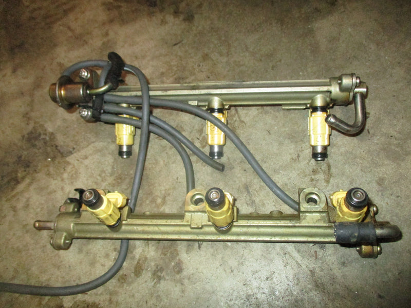 Yamaha Mercury 225hp outboard Fuel Rail and injector set 69J-13761-00
