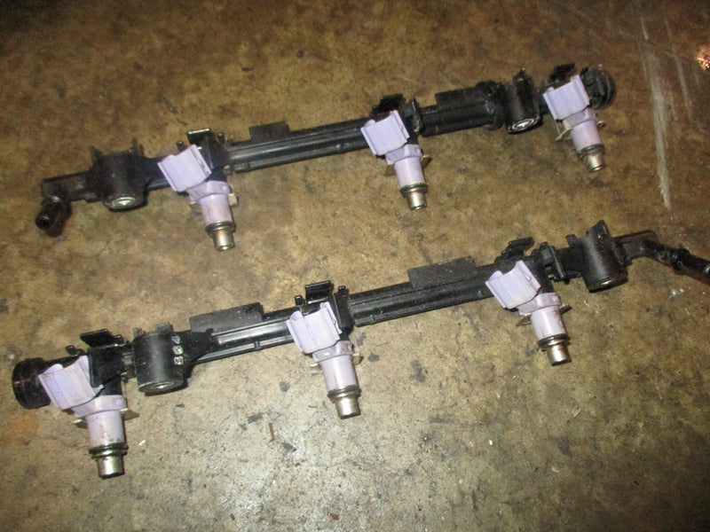 Yamaha 250hp 4 stroke outboard fuel rail and injector set (6P2-13160-10-00)