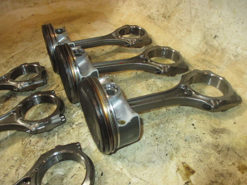 Suzuki DF350A 350hp 4 Stroke outboard Piston and Rod Set of 6
