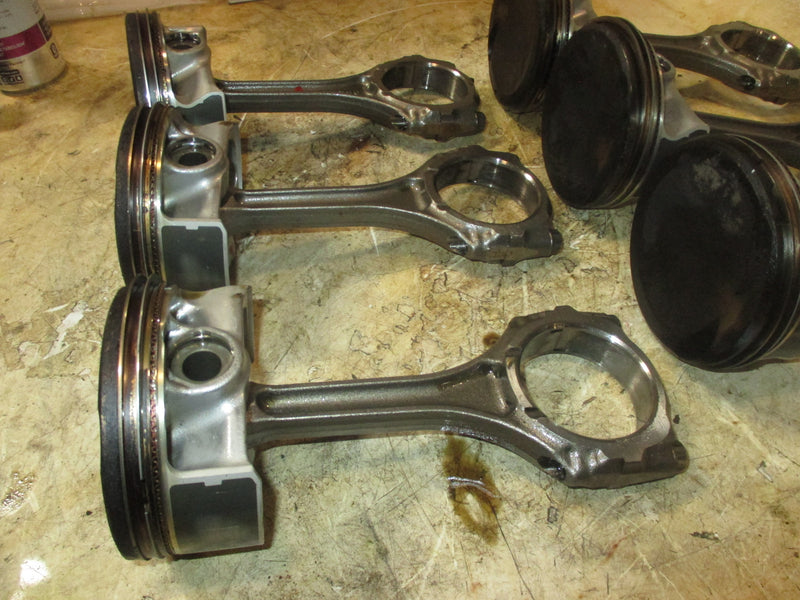 Suzuki DF350A 350hp 4 Stroke outboard Piston and Rod Set of 6