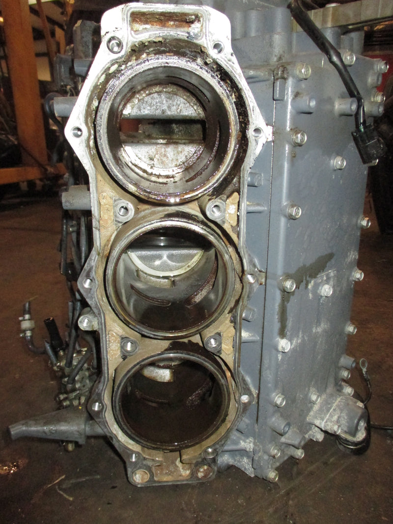 Yamaha 200 hp HPDI outboard crankcase block