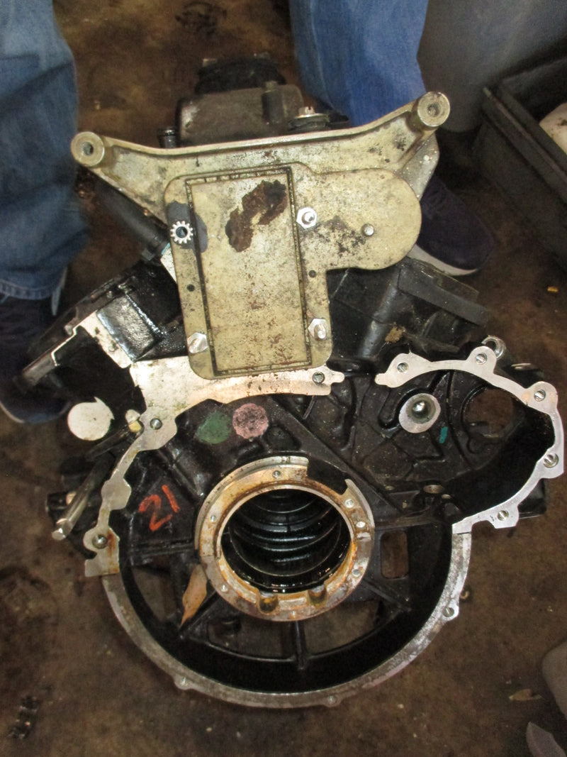 Evinrude 135hp Ficht 2 stroke outboard crankcase block