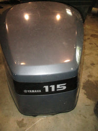 Load image into Gallery viewer, Yamaha 115hp 2 stroke outboard top cowling

