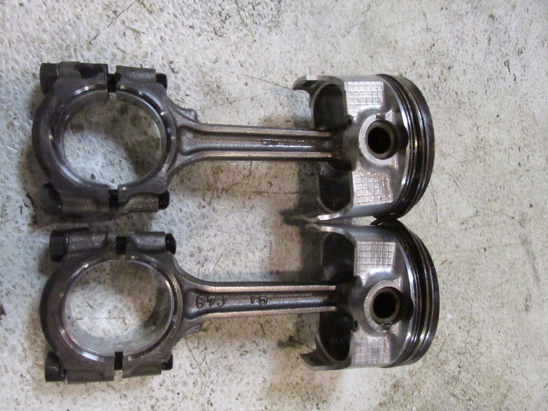 Suzuki DF50 50HP 4 Stroke Outboard Piston and Rod Set of 2 (12111-87J04)