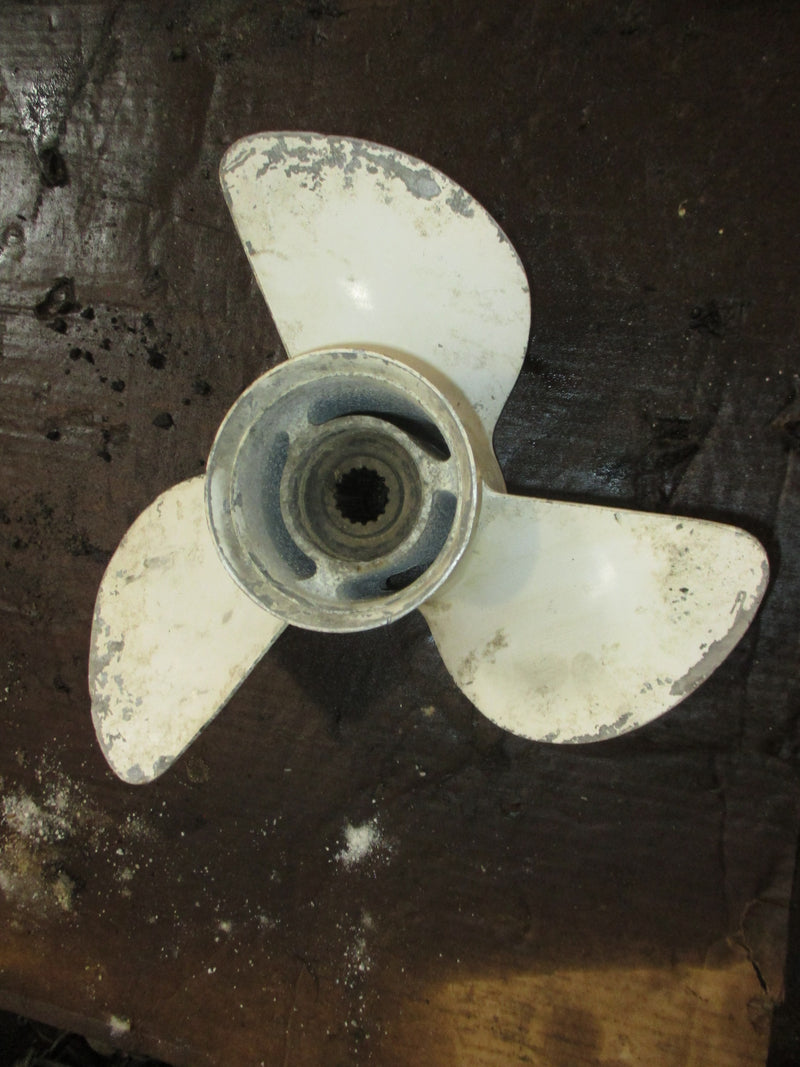 Yamaha 115hp 4 stroke outboard aluminum propellor (13 1/4x17-K)