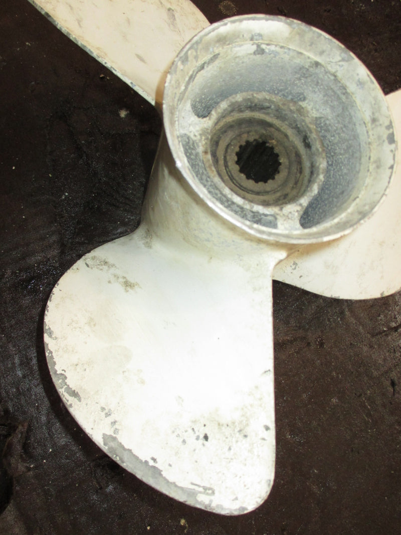 Yamaha 115hp 4 stroke outboard aluminum propellor (13 1/4x17-K)