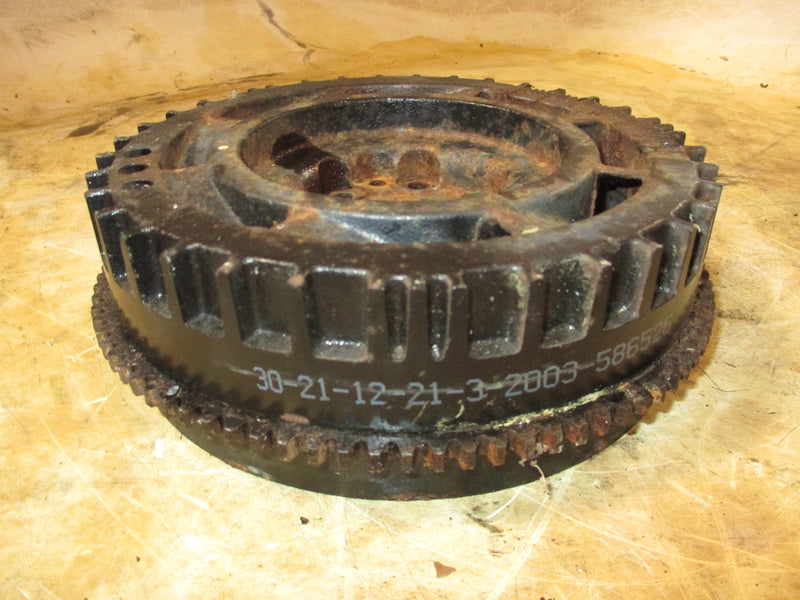 Evinrude 135hp Ficht 2 stroke outboard flywheel (586526)