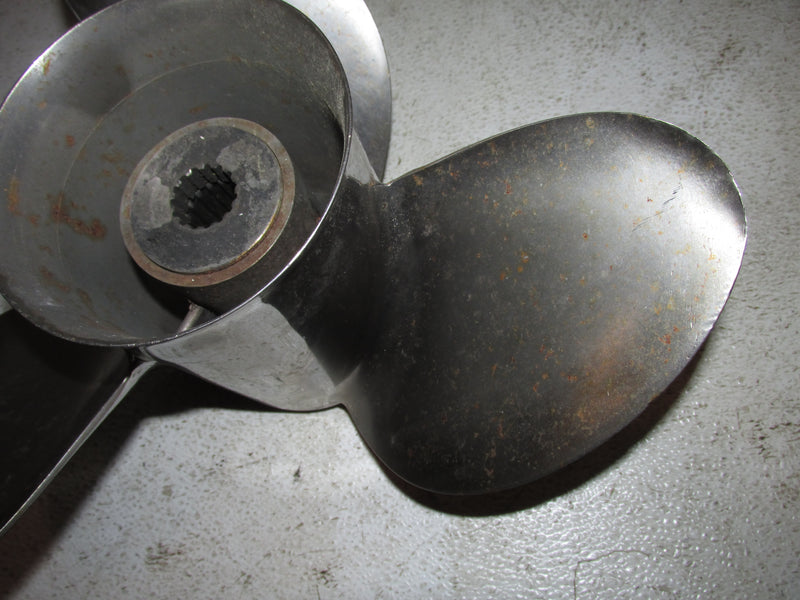 Yamaha 150hp HPDI 2 Stroke Outboard Stiletto Stainless propeller 14x17 (30317)