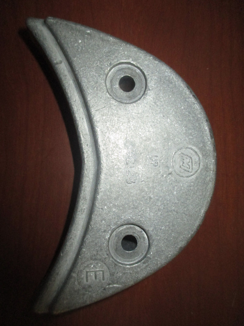 Johnson Evinrude OMC outboard Anode, Zinc Exhaust Housing (392123)